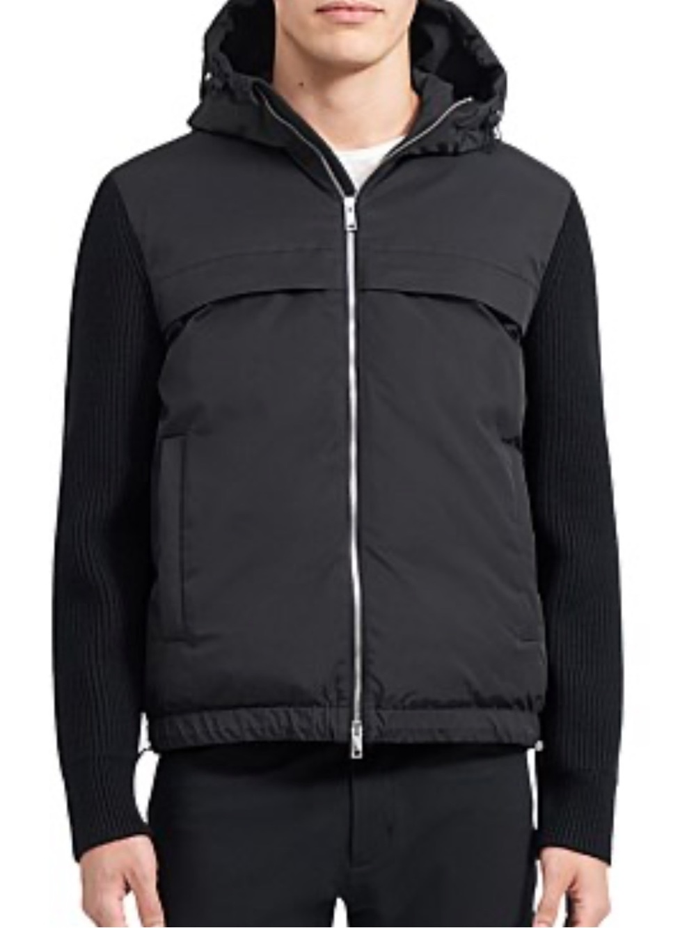 Theory Brandon Hooded Jacket L